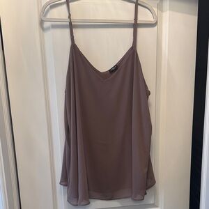 Elegant Mauve Camisole Top